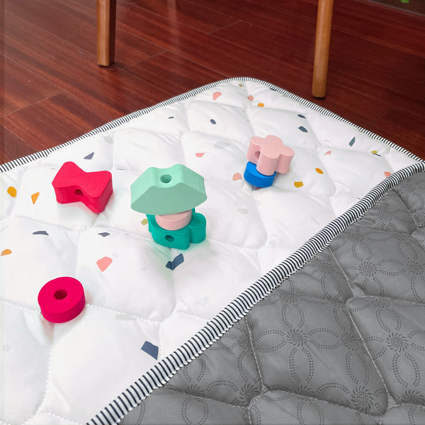 Quilted Crawling / Playmat tummy time for Kids 127x127cm