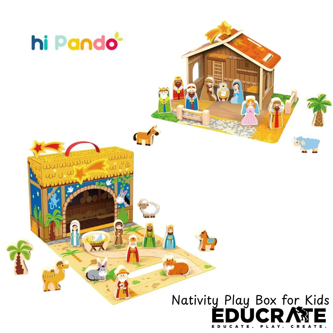 Hi Pando Nativity Set for Children / Learn about Jesus Birth Story Telling by EducratePH