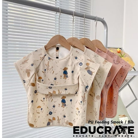 PU Feeding Bib / Art Smock Bib