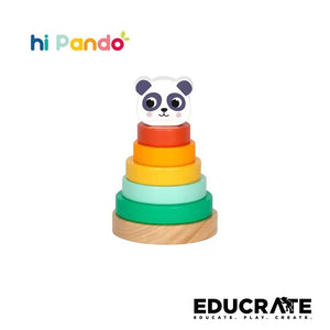 Hi Pando Panda Tower / Ring Stacker / stacking ring by EducratePH