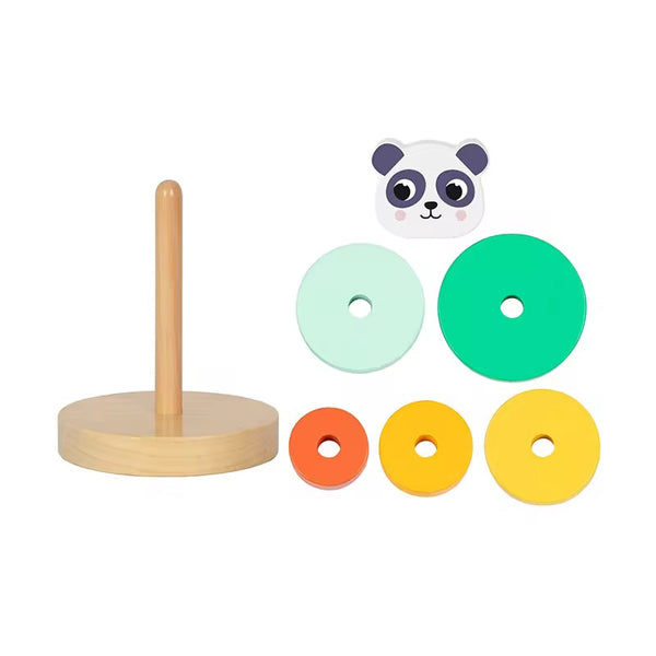 Hi Pando Panda Tower / Ring Stacker / stacking ring by EducratePH