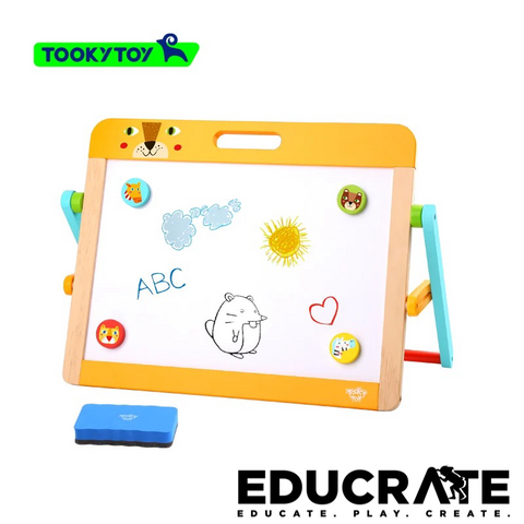 Tooky Toy Reversible Tabletop Easel (whiteboard and blackboard) TL112