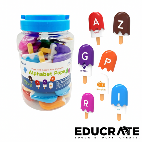 Alphabet Popsicle Toy Letter / Vocabulary