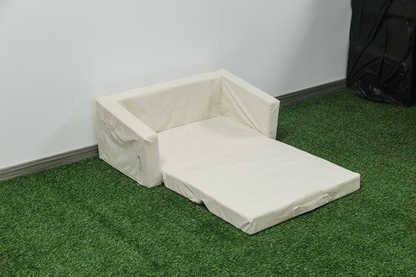 2 in 1 Microsuede Flip Sofa (two seater)