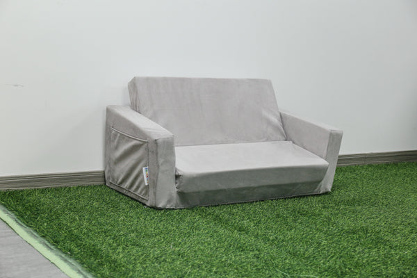 2 in 1 Microsuede Flip Sofa (two seater)