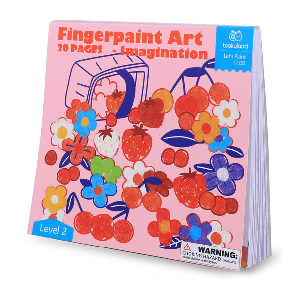 Tookyland Finger Painting Art Book by EducratePH