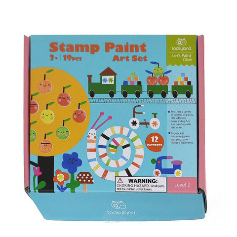 TOOKYLAND Stamp Paint Art Set for Kids (LT-049) creative imagination fine motor by EducratePH