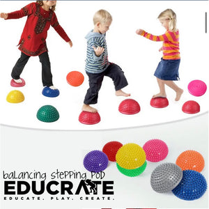 Balancing Stepping Pod / Sensory Stone Durian Massage Ball tactile therapy sensory