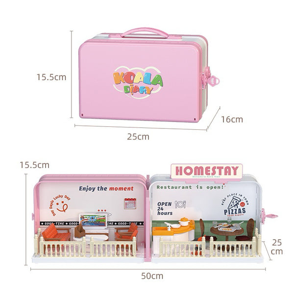 Koala Diary Luxury Homestay Suitcase Dollhouse