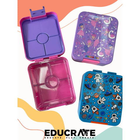 Bento Box 4 compartments for Kids