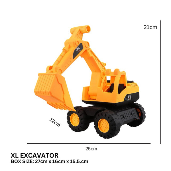 Extra Large Big trucks for Toddler Kids Pretend Play Excavator dump truck engineering car