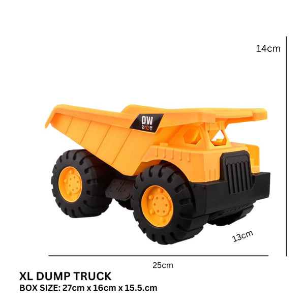 Extra Large Big trucks for Toddler Kids Pretend Play Excavator dump truck engineering car