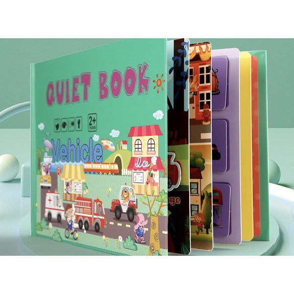 Quiet Book / Reusable Quiet Book for Kids