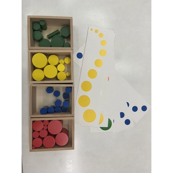 educratePH Knobless Cylinder with Control cards Montessori