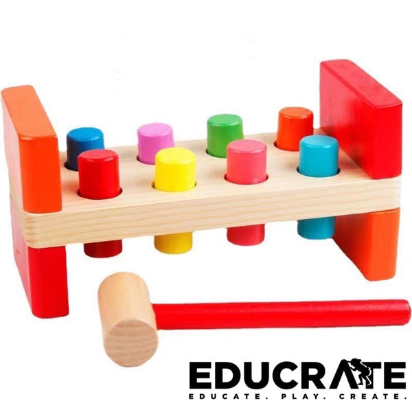 Pounding Bench Toy / Pound-a-peg/ Hammering