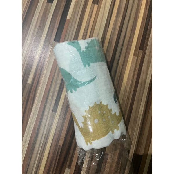 100% Organic Cotton Muslin Blanket / Receiving Blanket