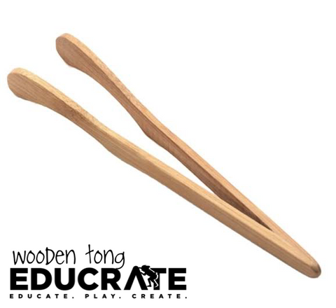 Wooden Montessori Tong