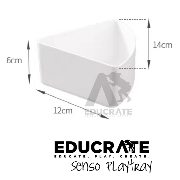 EducratePH Senso Playtray (multi purpose storage removable compartment) loose part bin play storage