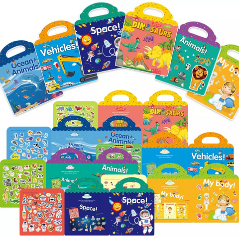 Reusable Sticker Activity Book